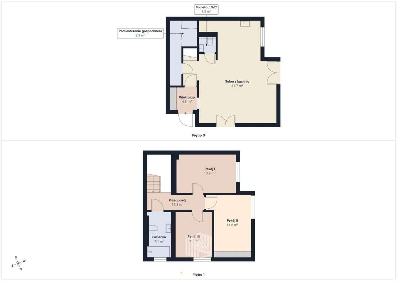 4 pokoje | 2 miejsca postojowe | ogród-2