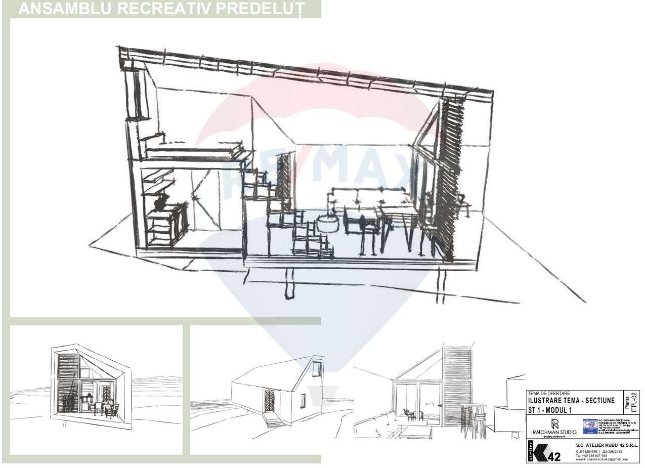 16 E+TVA/mp: Teren Bran Predelut 24253 mp intravilan proiect turistic-16