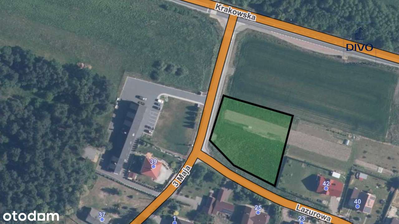 Działka budowlana w cichej okolicy, Kwaczała - Pełny obrazek: 5/6