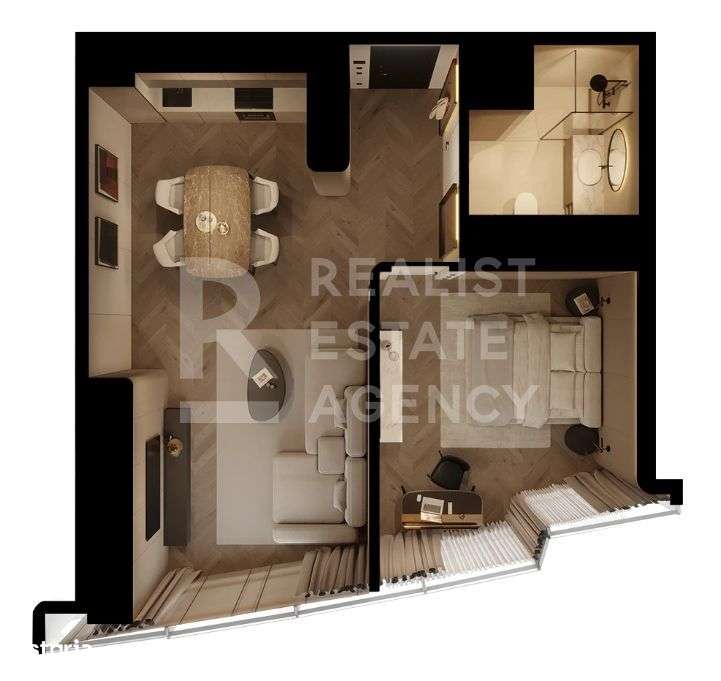 Apartament Premium cu 2 camere, Helios Residence, Bucuresti-10