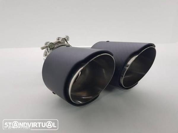 Ponteira de Escape Look Akrapovic Dupla - 1