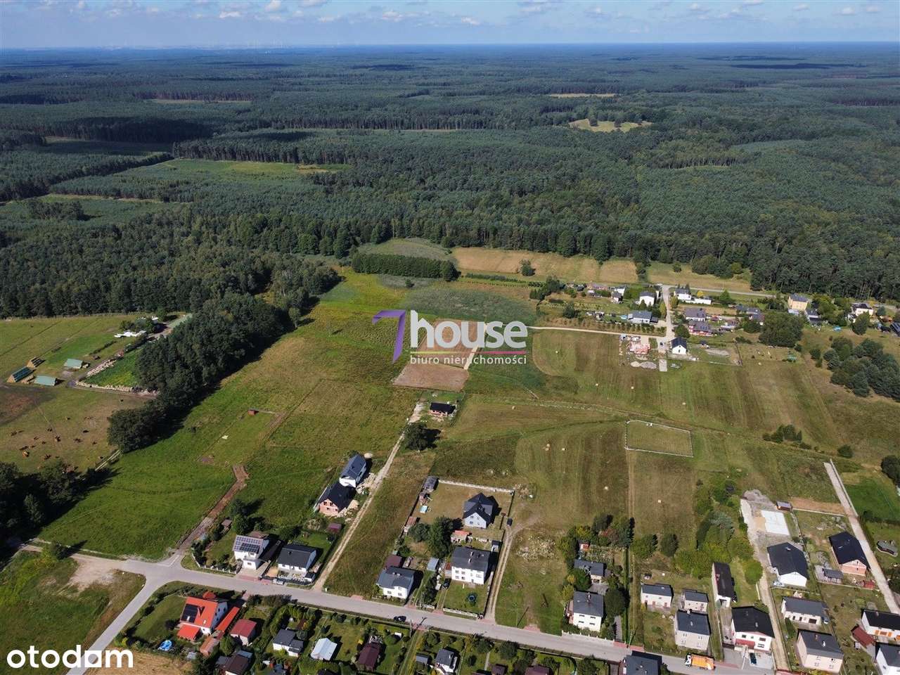 Na sprzedaż działka budowlana w Kaletach – Jedrysku, przy samym lesie - Pełny obrazek: 5/5