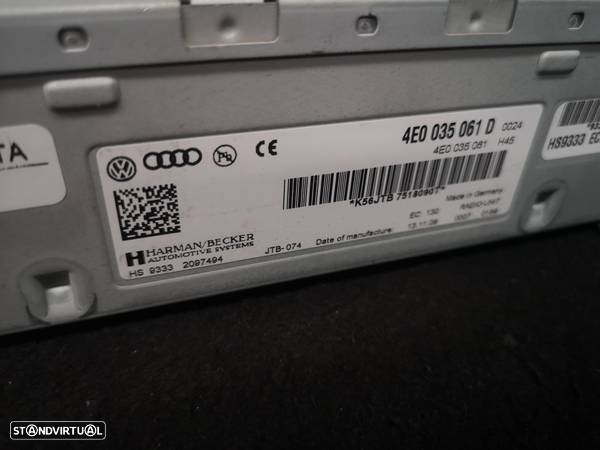 Centralina MMI Radio modulo Audi a8 a6 d3 c6 2007-2009 - 2