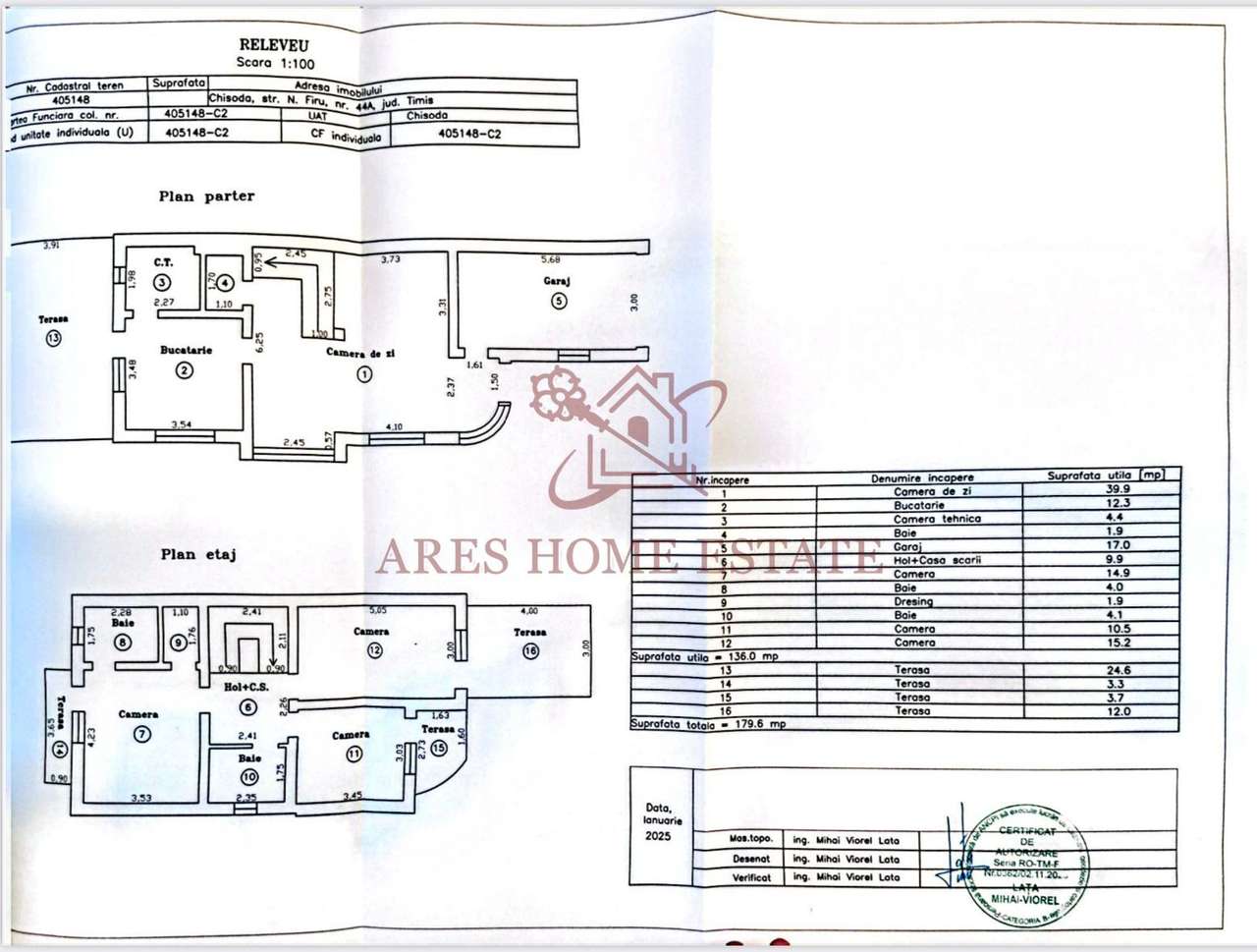 Casă individuală 6 camere, 200 mp, garaj și curte amenajată – Chișoda-19