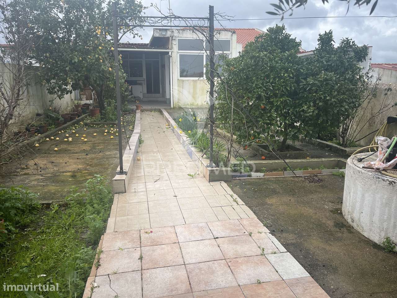 Moradia T2+1 com amplo quintal e poço em Alfundão.-13
