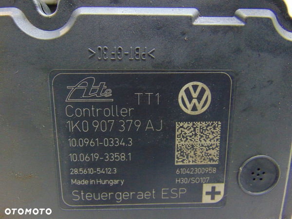 POMPA HAMULCOWA ABS ESP VW GOLF V 2.0 TFSI 1K0907379AJ 1K0614517AT - 6