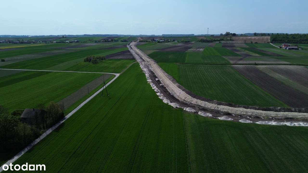 Działki Budowlane 20 km od Krakowa  Prąd Woda Gaz Zapraszam-14