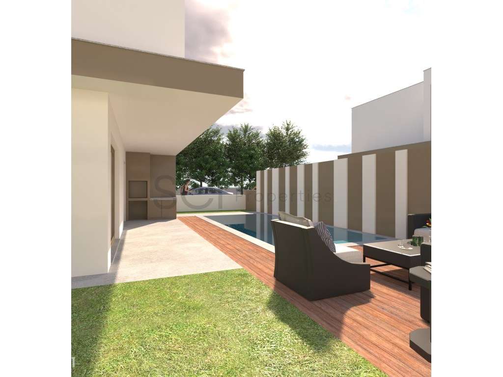 Moradia Independente T4 Aroeira com Piscina Lote de 405 m²-12