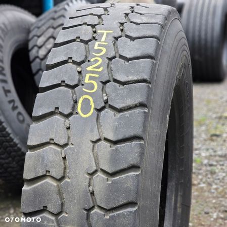 13R22,5 DUNLOP SP482 14mm OPONA UŻYWANA NAPĘDOWA BUDOWLANA T5250 - 1