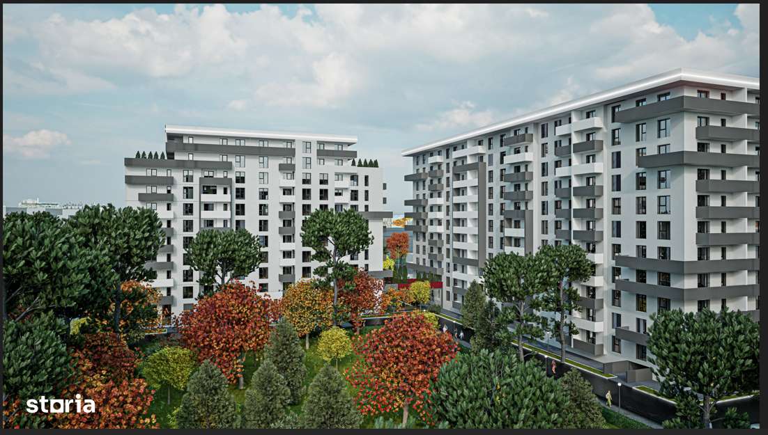 Apartament cu 2 camere, compartimentare moderna, Confort Urban-3