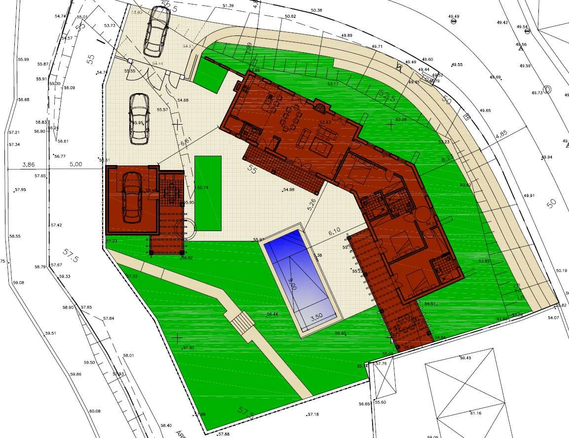 Moradia estilo rústico com piscina e garagem - a 10 min de C da Rainha-6