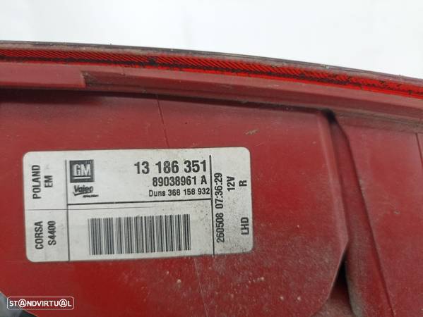 Farolim Drt Painel Direito Opel Corsa D Van (S07) - 5