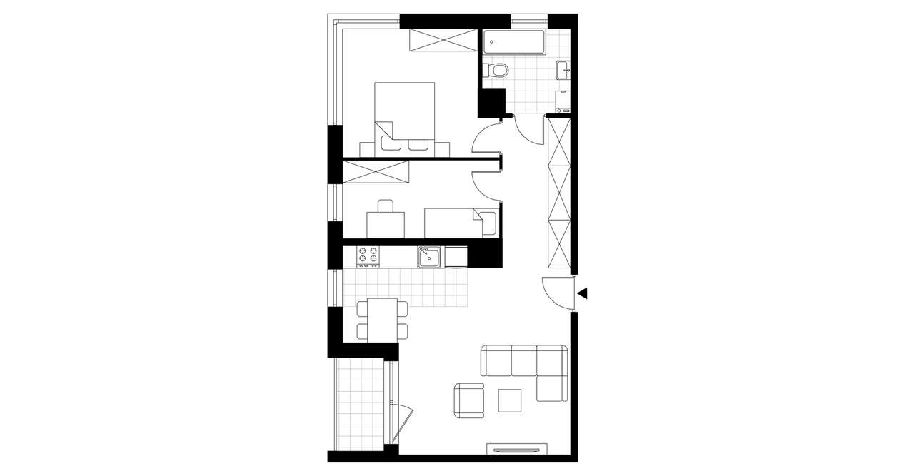 Dzielnica Trust | mieszkanie 3-pok. | B2.24 - Pełny obrazek: 5/10