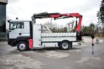 MAN TGM 15.290 4x4 HMF 1220 K5 HDS KOSZ ROBOCZY Żuraw Crane Kran - 11