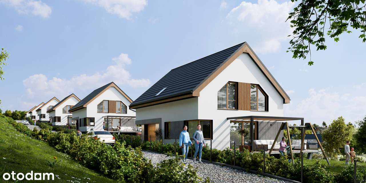 Nowoczesny dom z widokiem, Smart Home i działką 7ar – Chorągwica-8