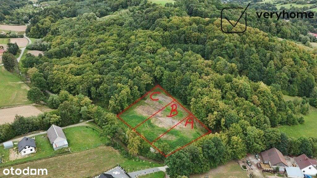 Szyk | Działka bud. z lasem 3 szt. | 1000 m2 - Pełny obrazek: 4/9