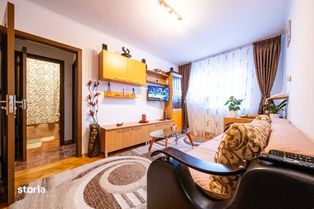 Apartament cu 3 camere, mobilat si utilat, in Cart. Florilor