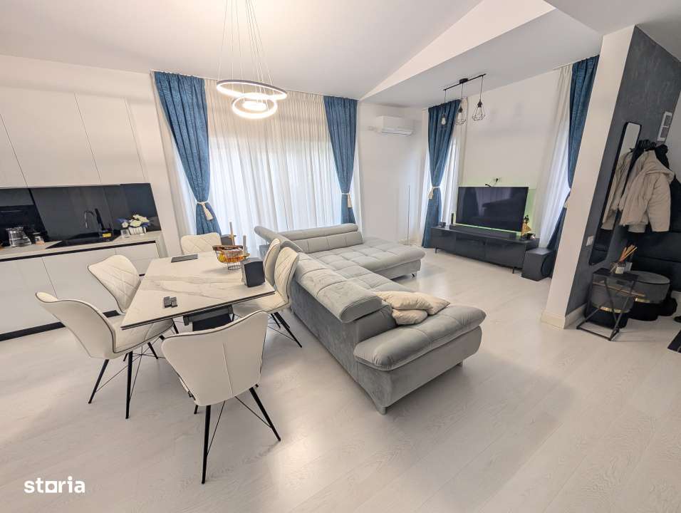Casa 4 camere 93mp | 0 comision | Tunari Aerocity | mobilat utilat | 2 - Imagine principală: 5/19