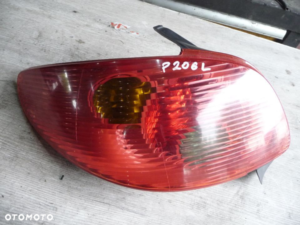 PEUGEOT 206 HATCHBACK LIFT 03-09 LAMPA LEWY TYŁ TYLNA LEWA - 3