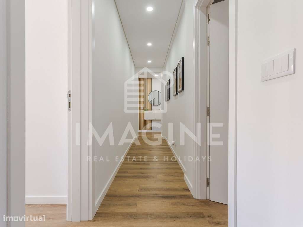 Apartamento T2, totalmente renovado, em Monte Belo-10
