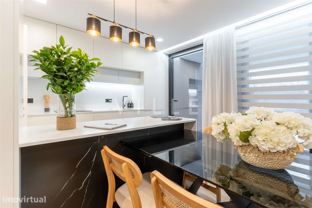 Apartamento T2 com espaço extra de escritório e ginásio, mobilado. - Grande imagem: 3/19