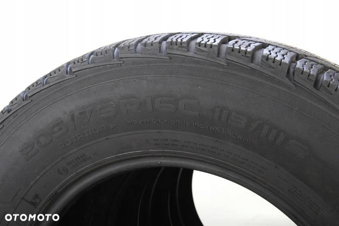 205/75R16C Nokian WRC 3 ALL WEATHER PLUS KOMPLET DOSTAWCZE 113/111S DK255 - 8