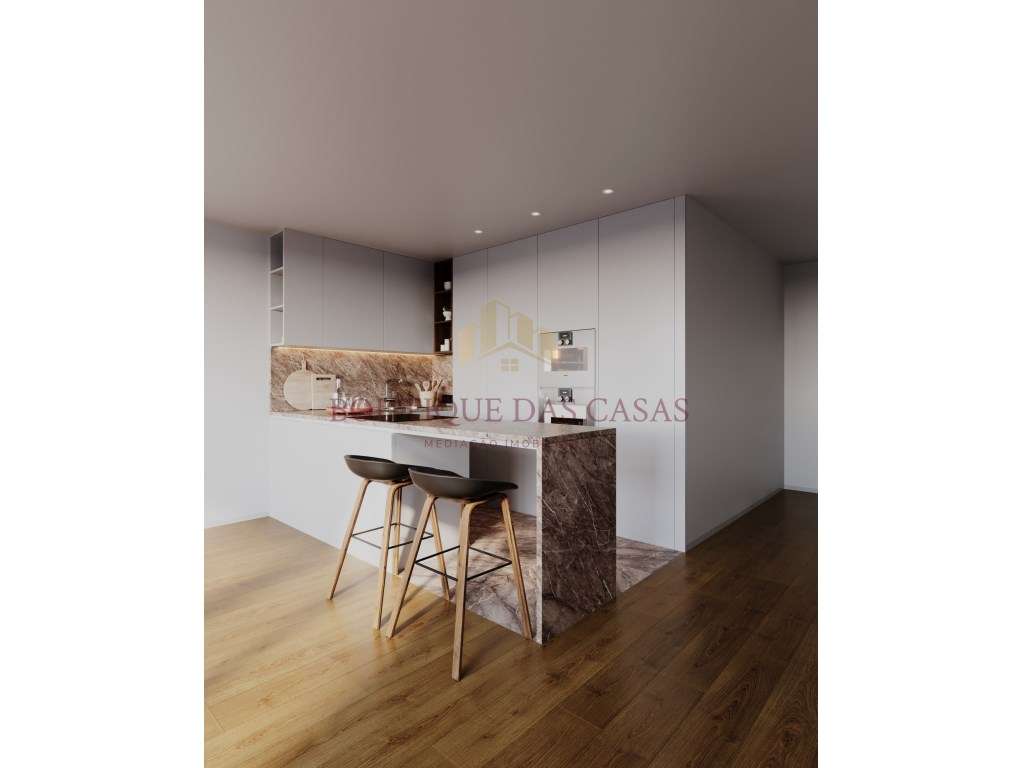 Apartamento T3 com Varanda e Garagem Dupla - Metro de Santo Ovídeo - Grande imagem: 5/24