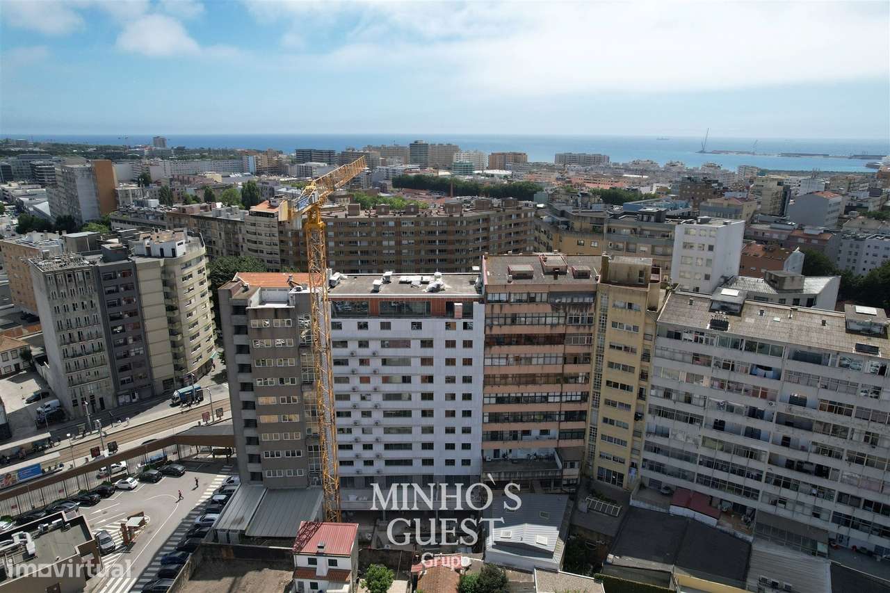 Apartamento T1 de Luxo c/ AC, Elevador e Garagem - Matosinhos-25