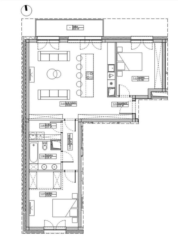 Mieszkanie 3-pokoje |Nowy Zastal| GOTOWE DO ODBIORU - Pełny obrazek: 2/12