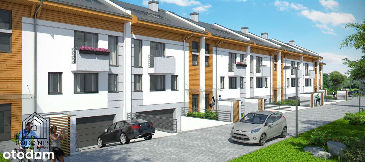 Nowe!! Bezczynszowe mieszkanie z ogrodem i garażem-0