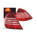 FAROLINS TRASEIROS LED PARA MERCEDES W220 S-KLASA 98-05 VERMELHO BRANCO - 1