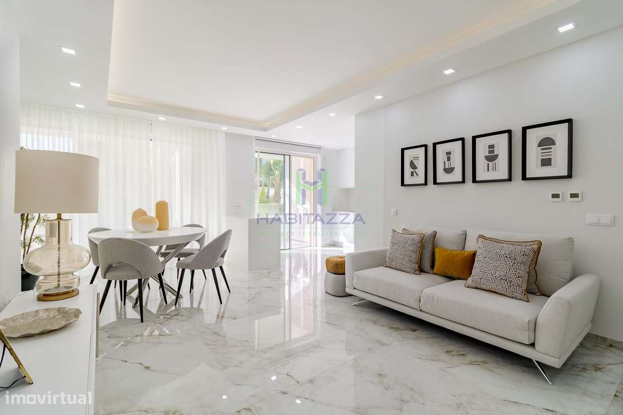 Em Construção: Apartamento de Luxo T3, com Piscina e Garagem, no centr - Grande imagem: 4/34