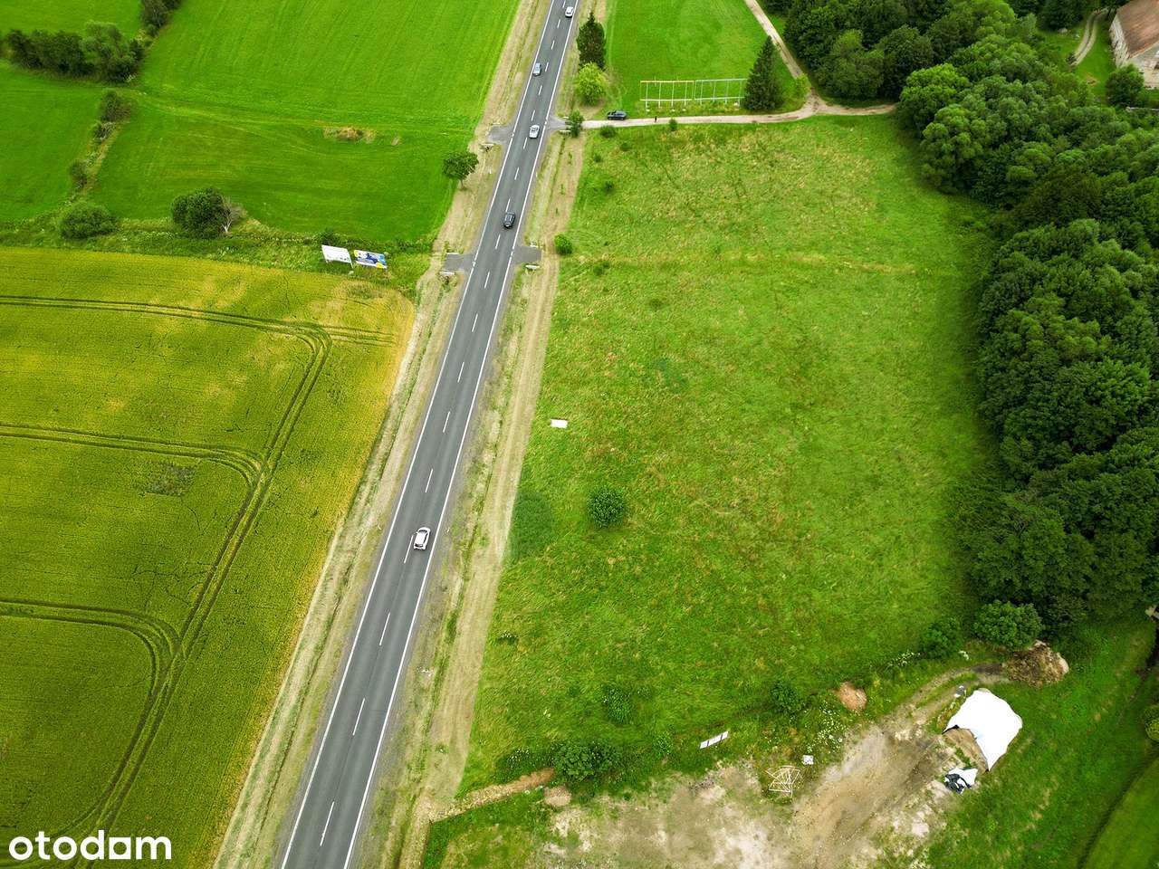 2 działki usługowe przy drodze głównej prowadzącej do Jeleniej Góry - Pełny obrazek: 4/4