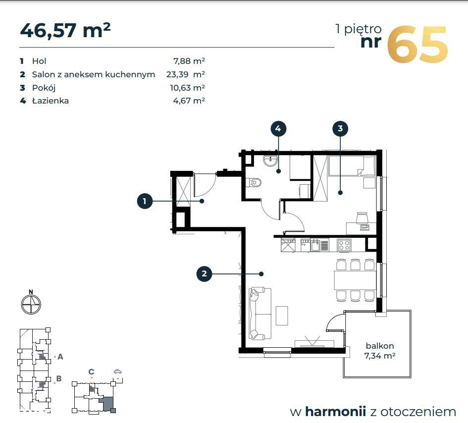 M.65 Apartamenty Harmony