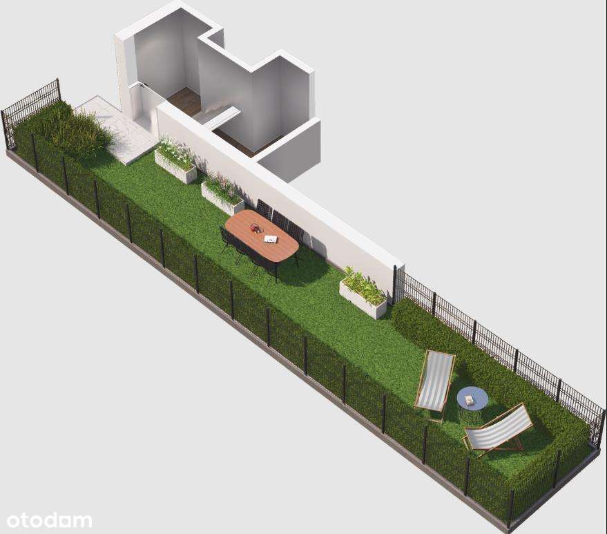 Mieszkanie z balkonem i ogródkiem 87 m2 ,2 miejsca postojowe w cenie !-7