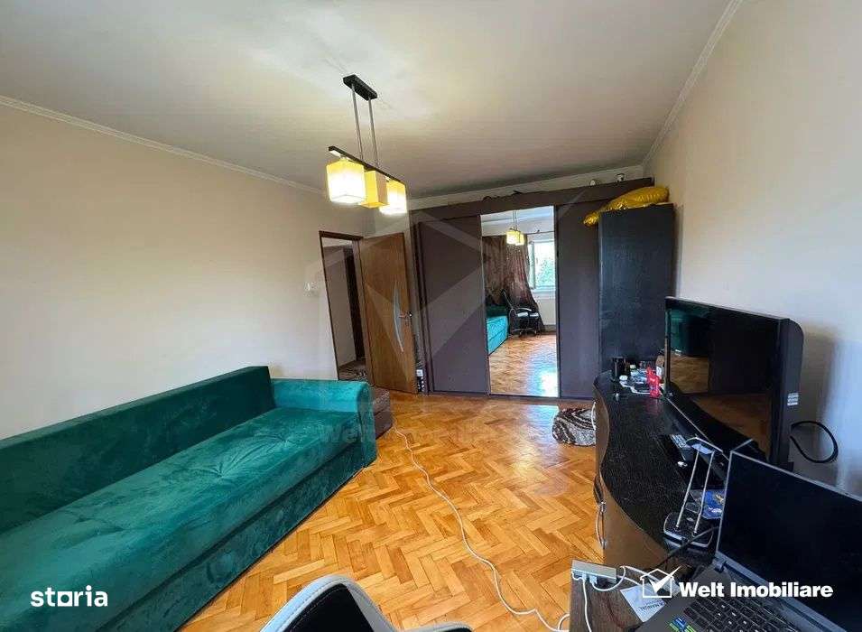 Apartament 3 camere decomandate, cartier Marasti, balcon, boxa subsol - Imagine principală: 2/7