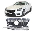 GRELHA FRONTAL PARA MERCEDES SLK R172 11-15 PRETO BRILHANTE - 1