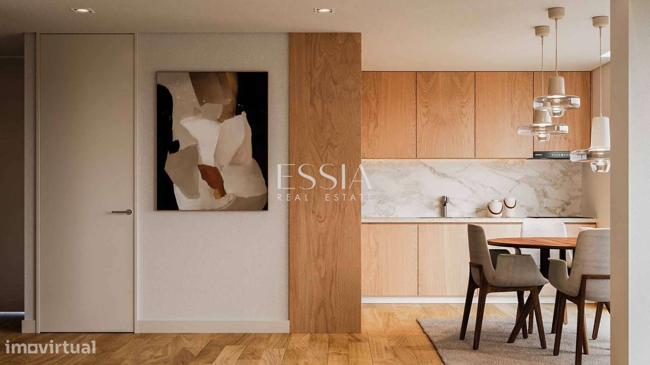 Apartamento T3 com Varanda no OAK Porto-1