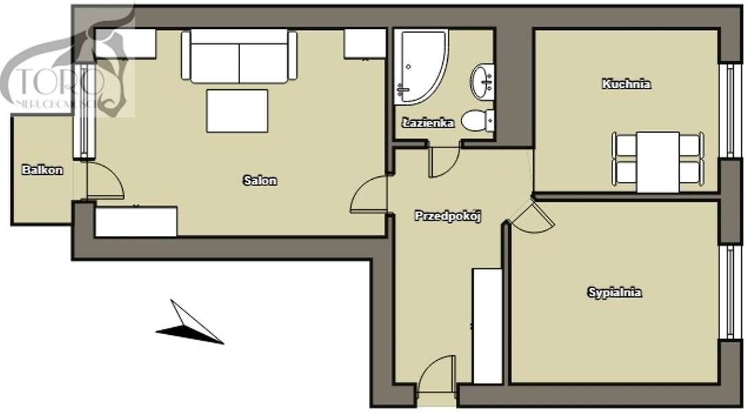 DWUSTRONNE 2-POKOJOWE MIESZKANIE CZĘSTOCHOWA WRZOSOWIAK-12