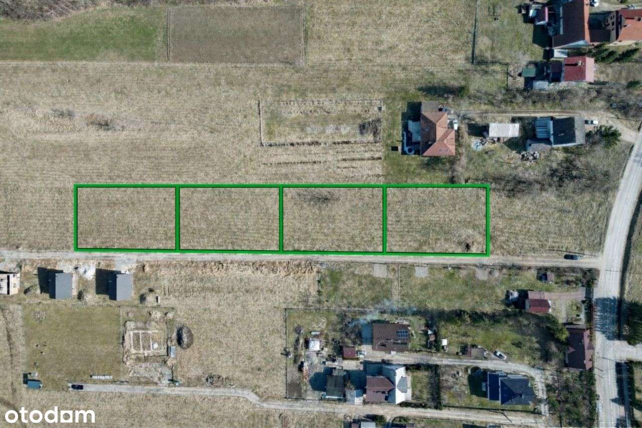 4 działki budowlane do wydzielenia – Zasań-4