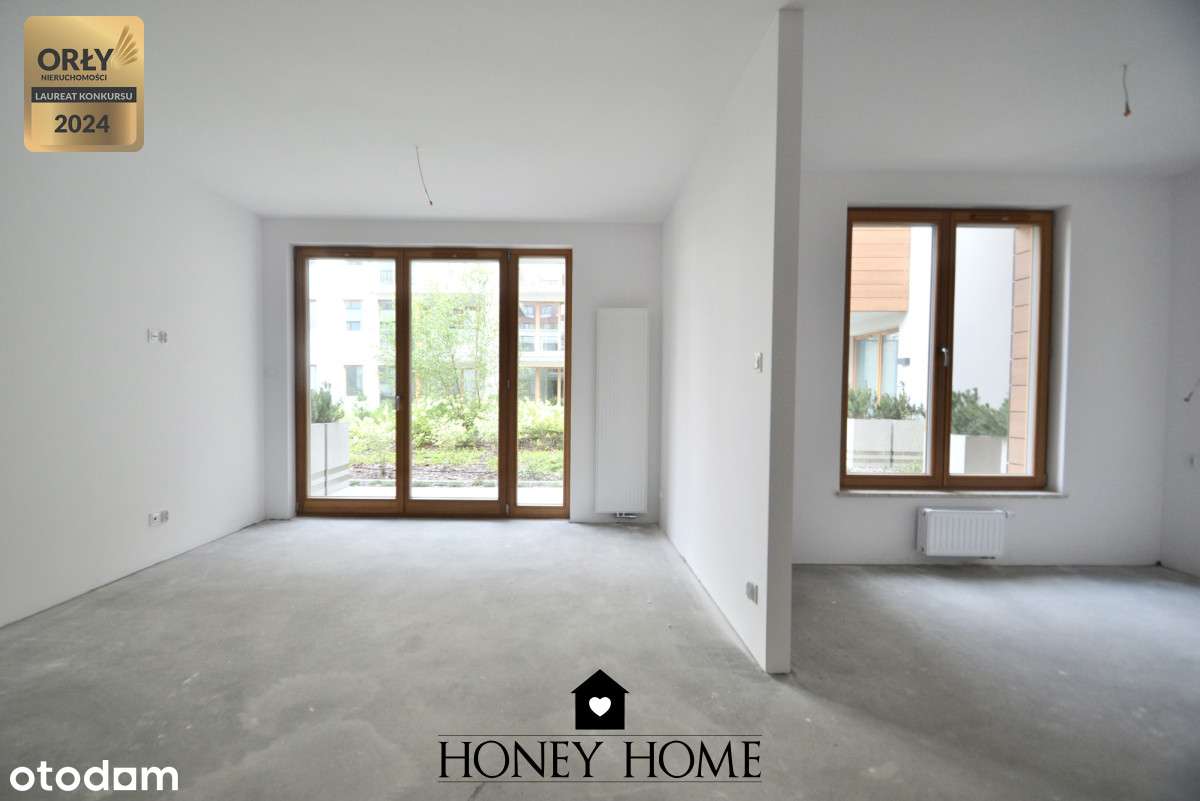 Garnizon | 33 m² z Opcją 2 Pokoi | Taras na Patio - Pełny obrazek: 4/16