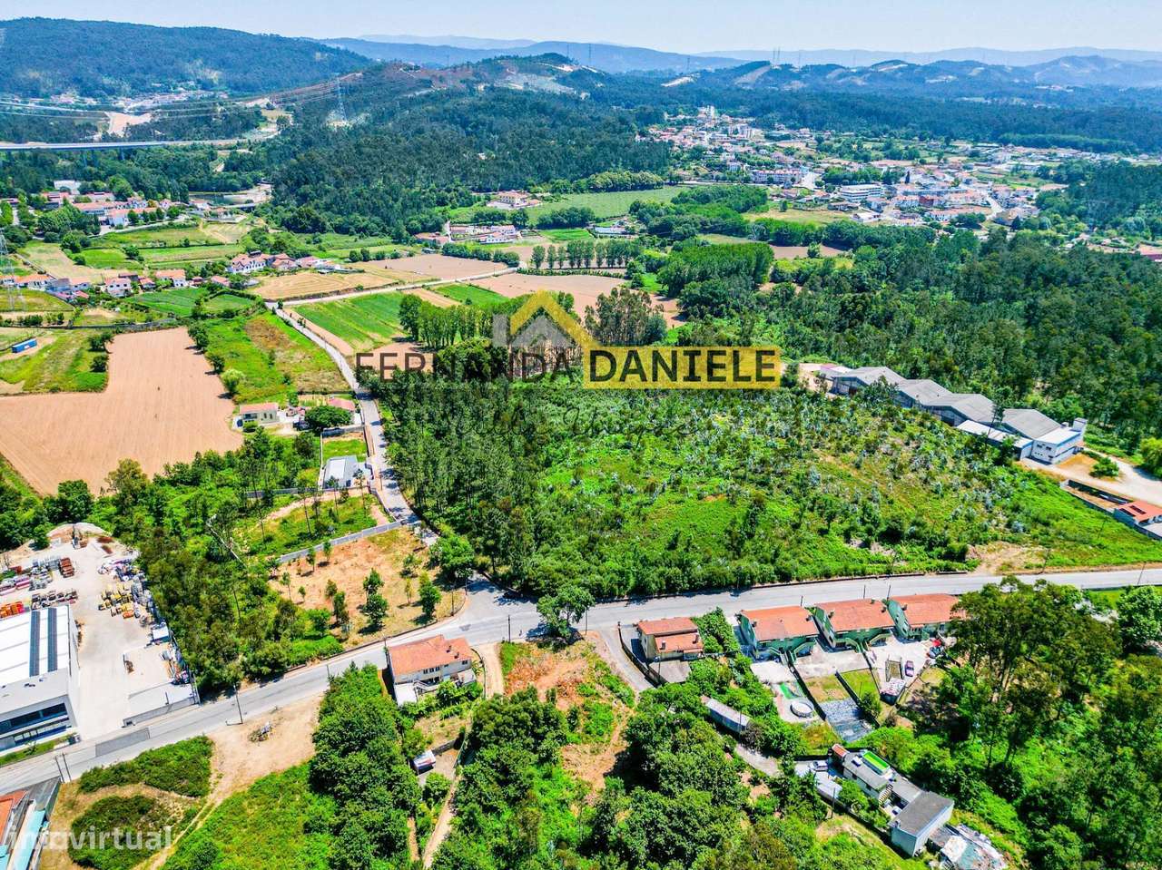 Terreno de 3450m2 em Milheirós de Poiares - permite 970m2 de...-10