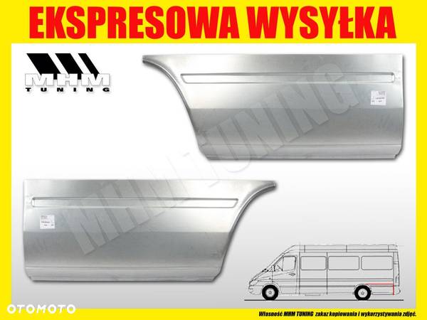 BLOTNIK REPERATURKA TYL VW LT SPRINTER 901 95-05 R - 2