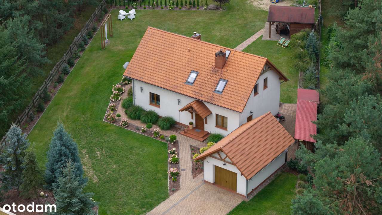 Dom wśród lasów, Łazy Wielkie, blisko Milicza działka 2600m2 budowlana-14
