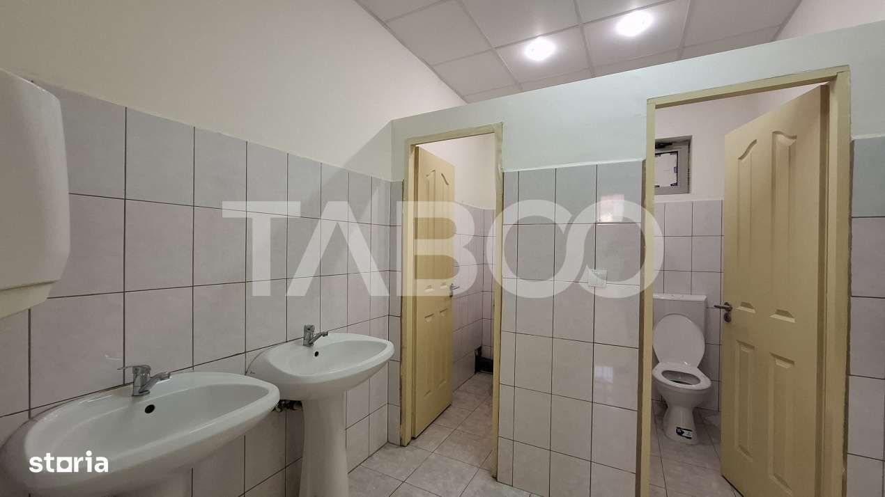 Spatiu comercial cu 2 camere 132 mpu parter cu vad auto Turnisor Sibiu - Imagine principală: 4/6