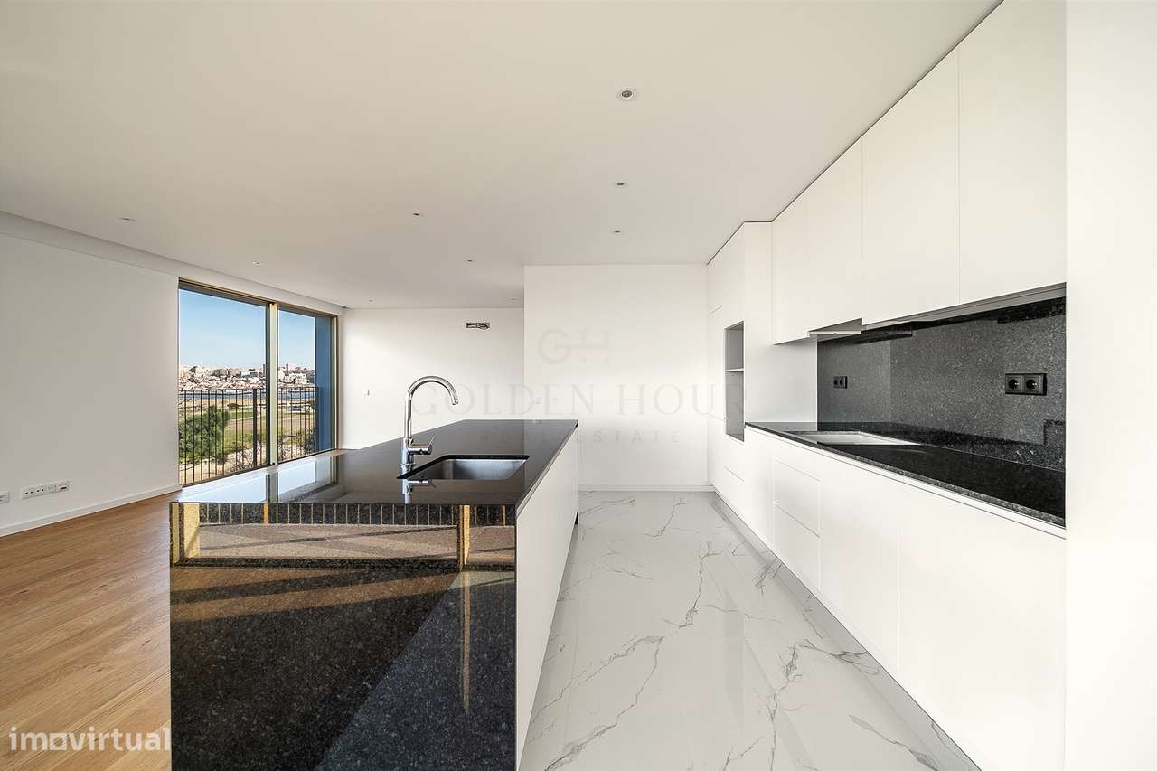 T3 de Luxo em 1ª Linha de Mar e Rio em Gaia - Grande imagem: 5/36