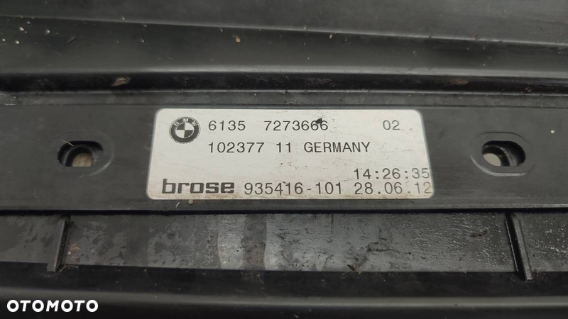 ŚLIZG ZDERZAKA TYŁ 7273666 SMART BMW F10 ZAMYKANIE - 2