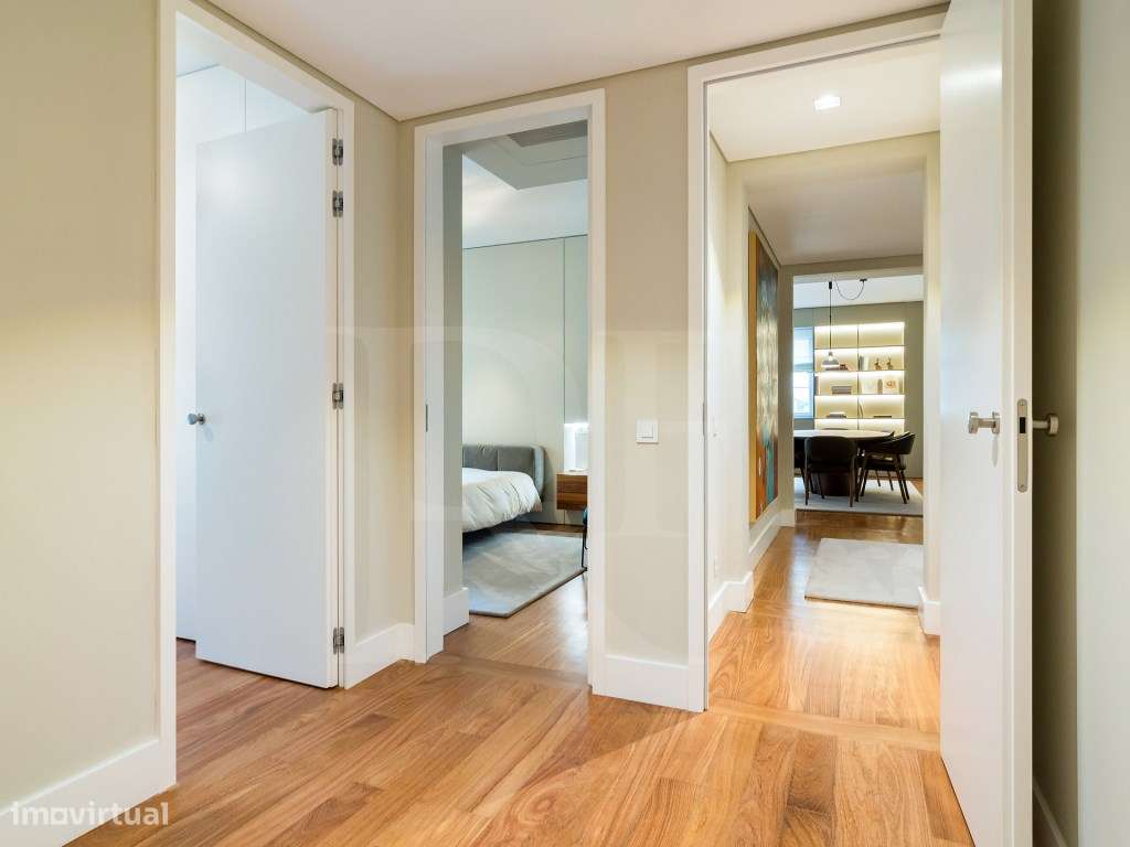 Apartamento T3 no Palácio da Junqueira residências, com jardim priv...-15