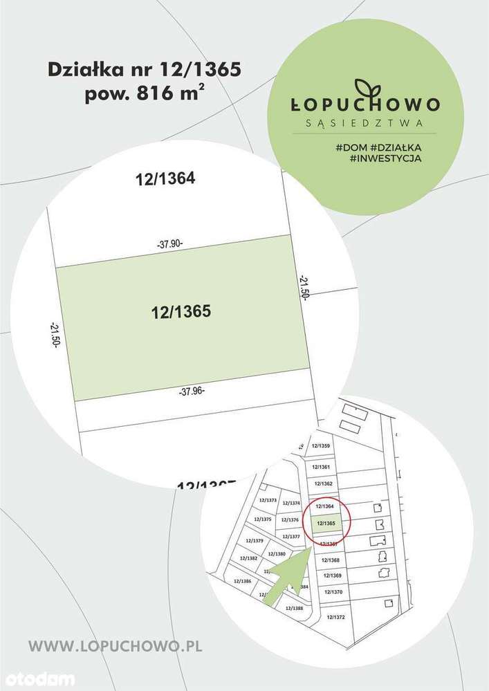 Działka 816 m2 - MPZP, lasy, wod-kan, ładnie, sklep, szkoła, szynobus-4