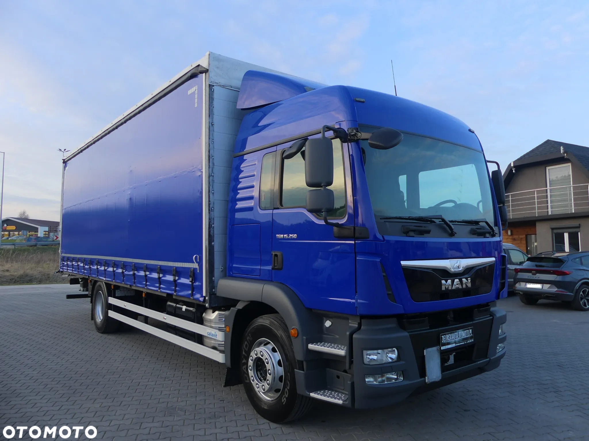 MAN TGM 15.250 / FIRANKA 8.20 m / EURO 6 / MANUAL / - 12